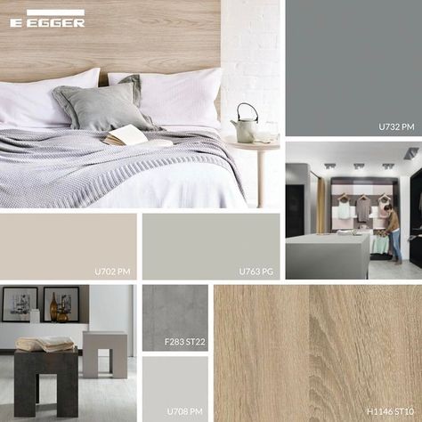 EGGER Mood Board for some colour insipriation Egger Wardrobes, Man Cave Colors, Grey Inspiration, Bakery Design Interior, Modern Kitchen Cabinet Design, Modern Kitchen Cabinets, Interior Design Mood Board, Color Palette Design, Bedroom Furniture Design