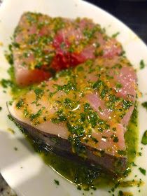 Swordfish Marinade, Cilantro Marinade, Citrus Marinade, Fish Marinade, Swordfish Recipes, Cilantro Recipes, Fish Dinner Recipes, Resep Salad, Simple Meals