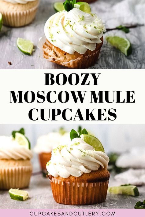 Alcohol Cupcakes, Boozy Cupcakes Recipes, Lime Frosting, Boozy Baking, Cocktail Cupcakes, Margarita Cupcakes, Boozy Cupcakes, Alcoholic Desserts, Fun Dessert