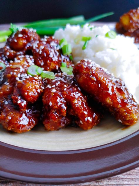 Best Air Fryer Crispy Teriyaki Chicken Breast Bites - U Keep Cooking Crispy Chicken Teriyaki, Crispy Teriyaki Chicken, Chicken Breast Recipes Air Fryer, Teriyaki Chicken Breast, The Best Air Fryer, Chicken Teriyaki Recipe, Best Air Fryer, Chicken Teriyaki, Healthy Chicken Dinner