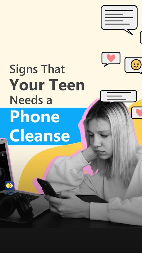 Digital Detox for teens Phone Cleanse, Phone Detox, Digital Lifestyle, Digital Detox, Online Safety, Screen Time, School Work, Helping Kids, Parenting