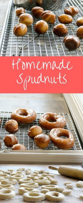 Homemade Idaho Sputnuts are soft, flavorful amazing doughnuts! This is the best spudnut recipe out there! Spud Nuts Recipe, Spudnut Donut Recipe, Spudnuts Donut Recipe, Spudnuts Recipe, Doughnut Recipes, Fried Dessert, Donut Recipe, Homemade Donuts, Doughnut Recipe