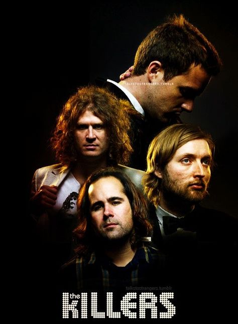 The Killers The Killers Wallpaper Band, Killers Wallpaper, Brave Movie, Cool Album Covers, Brandon Flowers, Alternative Rock Bands, The Killers, Kiss Band, Music Icon