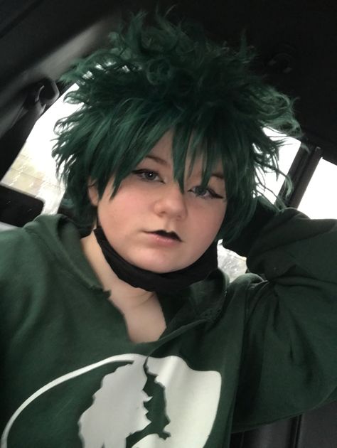 Hot Deku Cosplay, Villain Deku Cosplay, Deku Wearing Bakugou Costume, Villian Deku Cosplay, That One Deku Cosplay Cringe, Deku Cosplay, Pure Products, Collage, Pins