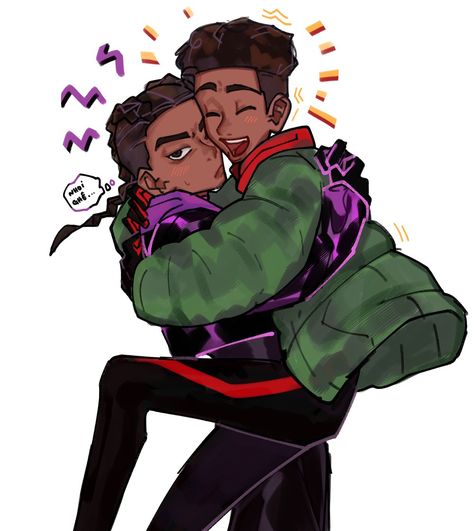 Miles X Prowler Ship, Prowler Miles Morales X Miles Morales, Spiderbite And Miles, Miles And The Prowler, Miles Morales Nuh Uh, Prowler Miles X Miles, Miles Morales X Prowler, Miles Morales And Miles 42, Miles Morales Fanart Spicy