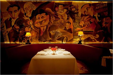 Inside Monkey Bar - The New York Times > Dining & Wine > Slide Show > Slide 5 of 13 Bar Murals, Murals Restaurant, Restaurant Nyc, Midtown Nyc, Monkey Bar, Nyc Bars, Best Ski Resorts, Night Clubs, Visiting Nyc