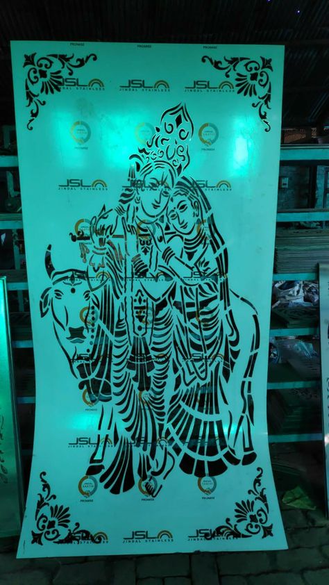 Laser Cut Panels, Cnc Design, Radhe Krishna, Rangoli Designs, Radha Krishna, Krishna, Laser Cut, Stone, Quick Saves