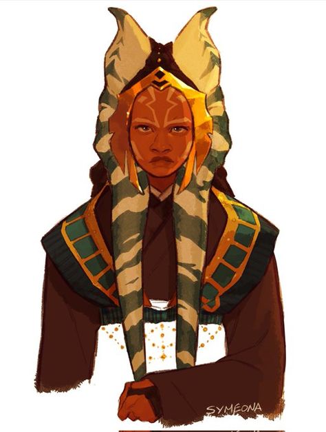 Any Pronouns, Ahsoka Tano, Star Wars, Tumblr, Twitter, Hair, Art