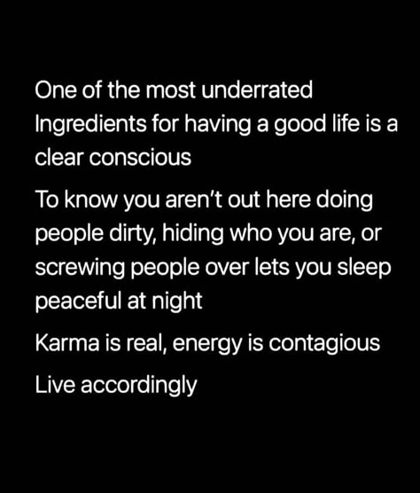 Self Aware Quotes, I Love Sleeping, Karma Is Real, Sleeping Peacefully, What Goes Around Comes Around, Note To Self Quotes, Self Quotes, Deep Thought Quotes, Quotable Quotes