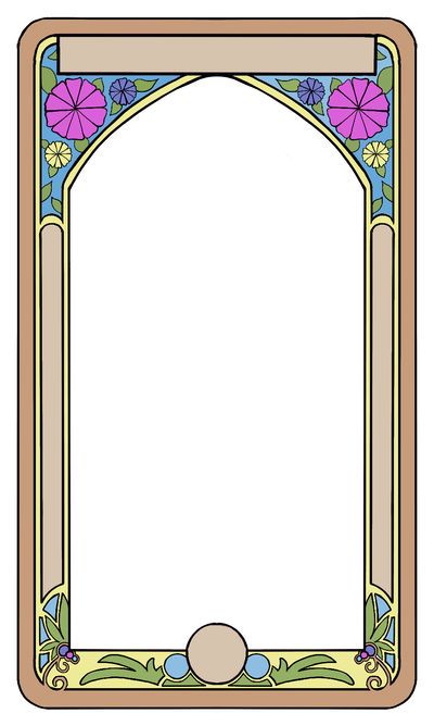 Tarot Border Design, Tarot Card Border Design, Tarot Border, Tarot Card Drawings, Tarot Template, Tarot Card Template, Witchy Doodles, Tarot Cards Art Illustration, Pieces Zodiac