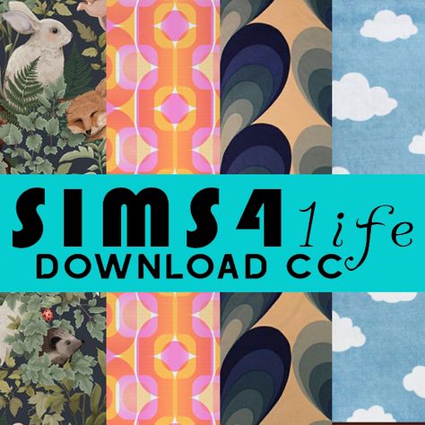 Sims 4 Cc Furniture Colourful, Ts4 Maximalist Cc, Ts4 Retro Cc, Sims 4 Colorful Cc, Sims 4 Maximalist Cc, Ts4 Wallpaper Cc, Sims 4 Posters Cc, Sims 4 Wallpapers Cc, Sims 4 Wallpaper