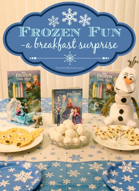 Disney Frozen Breakfast Ideas Disney Themed Breakfast, Themed Breakfast Ideas, Themed Breakfast, Frozen Party Invitations, Frozen Bday Party, Disney Frozen Party, Frozen Breakfast, Disney Theme Party, Twins Birthday