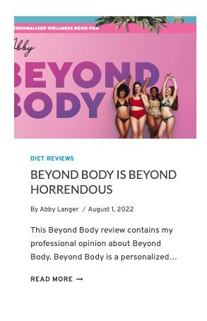 This Beyond Body review contains my professional opinion about Beyond Body. Beyond Body is a personalized diet book that promises to help you lose weight and ‘improve your relationship with food.' Beyond Body Diet Recipes, Beyond Body Diet, Beyond Body Meal Plan, Beyond Body Book Recipes, Beyond Body Recipes, Beyond Body Book, Beyond Diet, Meal Prep For Beginners, Improve Your Relationship