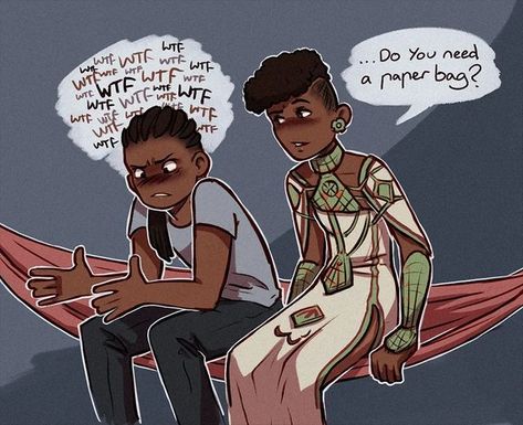 Shuri And Riri Fan Art, Shuri X Riri Fanart, Shuri X Riri, Shuri And Riri, Hawkeye Comic, Marvel Fashion, Marvel Phases, Marvel Drawings, Marvel Images