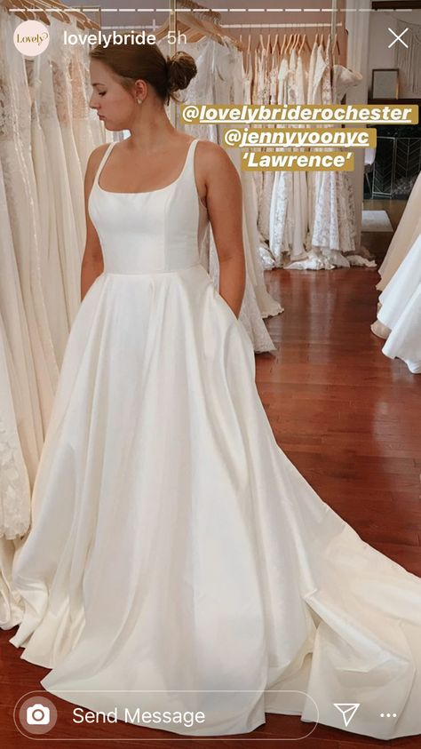 Mis Size Wedding Dress, Wedding Dresses For Busty Women Formal, Larger Bust Wedding Dress, Fitted Wedding Dresses For Curvy Brides, Plus Size Wedding Dresses With Straps, Plus Size Boat Neck Wedding Dress, Minimalist Wedding Dresses Curvy, Babydoll Bridal Dress, Elegant Wedding Dress Mid Size