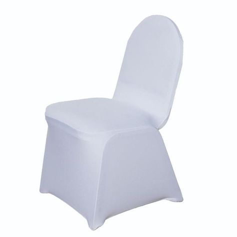 Mothers Day Decorations, Diy Chair Covers, Chair Covers Party, White Chair Covers, Wedding Chair Covers, Folding Chair Covers, Banquet Chair Covers, Party Chairs, White Spandex