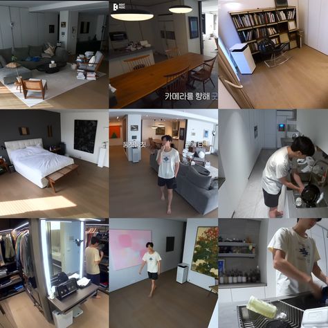 Bts New Song, Minimalist Apartment, Apartment Aesthetic, First Apartment, Blackpink And Bts, Dream House Decor, Bts Yoongi, Small House Design, Bts Book