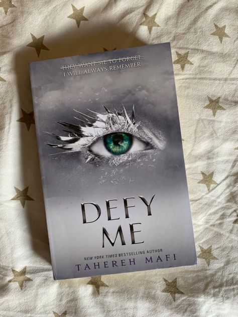 #books #aesthetic Defy Me Book, Defy Me, Drake Funny, Bookshelf Inspiration, Tahereh Mafi, Romance Quotes, Book Log, Shatter Me Series, Shatter Me