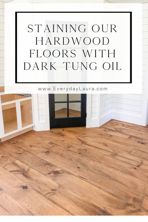 Staining Hardwood Floors, Dark Stained Wood Floors, Light Stained Wood, Painted Hardwood Floors, Staining Wood Floors, Diy Hardwood Floors, Pine Wood Flooring, Real Milk Paint, Dining Room Floor