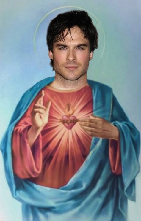 Damon Salvatore Art, Vampire Diaries Art, Jesus Candles, Vampire Diaries Poster, The Vampire Diaries 3, Vampire Diaries Damon, O Brian, Meme Stickers, Stefan Salvatore