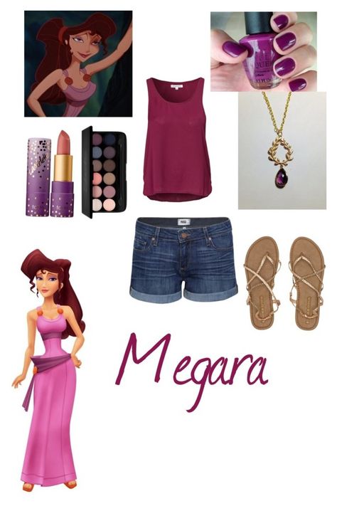 Hercules Inspired Outfits, Megara Disney, Princess Outfit, Disney Princess Outfits, Disney Bounds, Concert Outfits, Group Costumes, Group Halloween Costumes, Princess Outfits