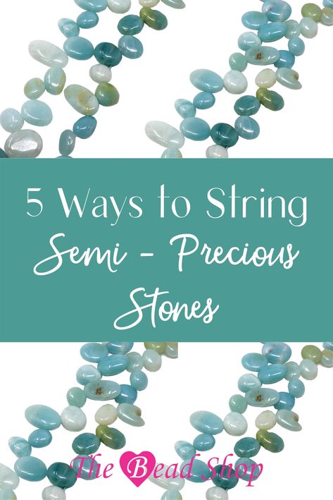 Semi Precious Stone Jewelry Necklace, Semi Precious Stone Jewelry, Stone Jewelry Necklace, Stone Bead Jewelry, Semiprecious Stone Jewelry, Beaded Necklace Diy, Beaded Jewelry Tutorials, Stone Beaded Necklace, Necklace Making