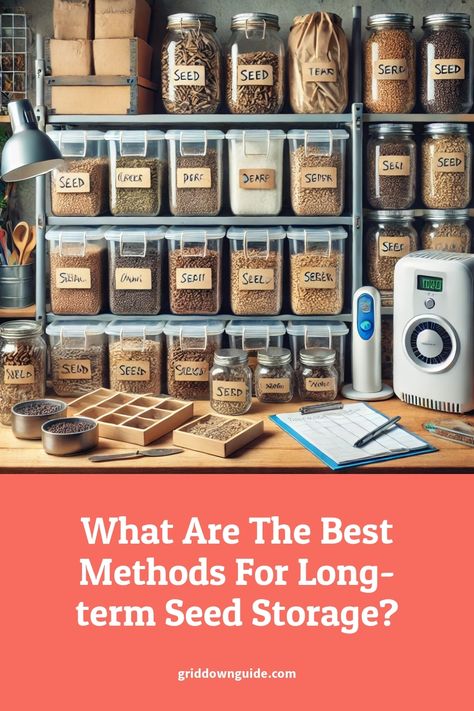 Hey there! If you're looking to preserve your precious seeds for the long haul, you've come to the right place. In this article, we'll explore the best methods for long-term seed storage, ensuring tha... Seed Organization Ideas, Seed Storage Ideas, Seeds Storage, Seed Storage, Long Haul, Hey There, Seeds, Good Things