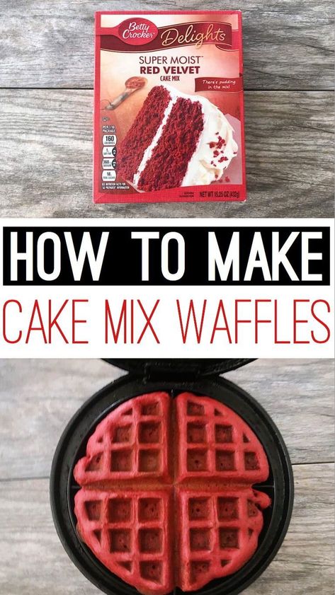 Home - The Mommy Mouse Clubhouse Waffle Maker Cake, Waffle Iron Cake Recipes, Cake Mix In Waffle Iron, Cake In Waffle Maker, Cakemix Waffle, Waffles In Waffle Maker, Brownies In Waffle Maker, Heart Waffle Recipe, Waffle Iron Cake