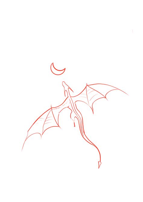 Tattoo Drawings Dragon, Easy Dragon Tattoo Designs, Dragon Illustration Tattoo, Simple Wyvern Tattoo, Dragon Line Art Simple, Dragon Stick And Poke, Blue Fine Line Tattoo, Dragons Outline, Dragon Line Art Tattoo