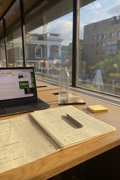 Studying Aesthetic In Library, Cosy Studying Aesthetic, A In Exam Aesthetic, Studying Library University, Exam Studying Aesthetic, Study Season Aesthetic, Morning Studying Aesthetic, Sunny Studying Aesthetic, Uni Work Aesthetic