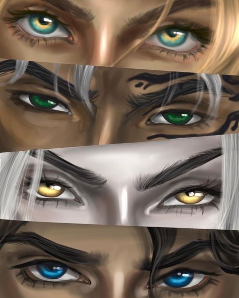 Queen Of Shadows, Eye Study, Dorian Havilliard, Throne Of Glass Fanart, Aelin Galathynius, Fire Fans, Throne Of Glass Books, Crown Of Midnight, Glass Book