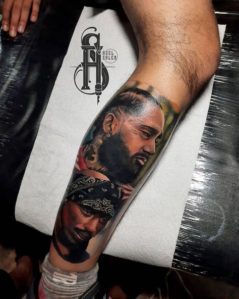 @nipseyhussletattoos’s Instagram photo: “TMC🏁” Marathon Continues Tattoo, The Marathon Continues Tattoo, Yg Tattoos, The Marathon Continues, Inspiring Tattoos, Black Men Tattoos, Lauren London Nipsey Hussle, Playing Cards Art, The Marathon