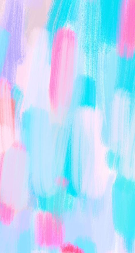 After School Snack, Blue, School Snack, After School, Your Name, Pink Blue, Abstract Painting, Pastel, Pink