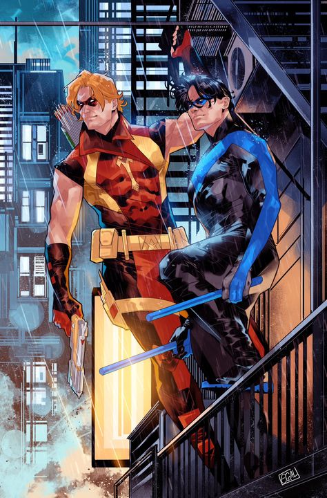 Young Justice Fanart, Arrow Family, It's A New Day, The Future Is Bright, Future Is Bright, Dc Comics Wallpaper, The Titans, Comic Style Art, Dc Comics Superheroes