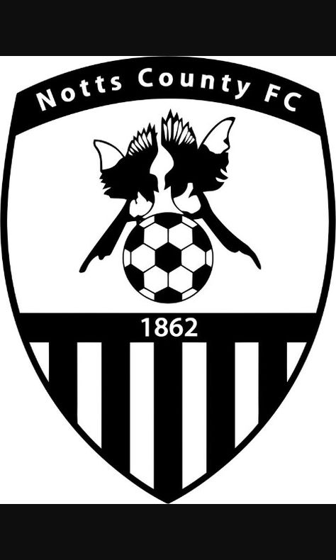 Notts County FC Notts County Fc, Bristol City Fc, Notts County, British Football, Company Anniversary, Fc Logo, Sports Badge, Team Badge, Bristol City