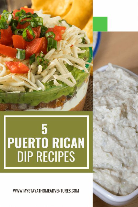 Puerto Rican Dips, Puerto Rican Party Food, Guava And Cream Cheese, Puerto Rican Cuisine, Boricua Recipes, Rican Food, Puerto Rican Recipes, Yummy Dips, Refried Beans