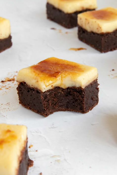 The Palatable Life, Palatable Life, Creme Brûlée, Mini Tortillas, Fudgy Brownies, Milk Chocolate Chips, Brownie Bar, Vegetarian Chocolate, Brownie Recipes