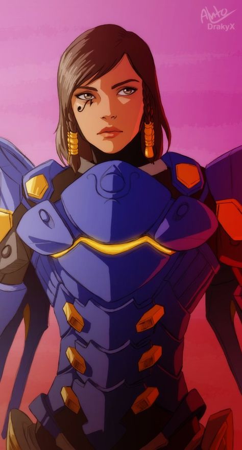 Pharah - Overwatch by Drakyx on DeviantArt Pharah Overwatch, Gaming Fanart, Overwatch Pharah, Overwatch Characters, Overwatch Wallpapers, Soldier 76, Overwatch Fan Art, Overwatch 2, Video Game Art