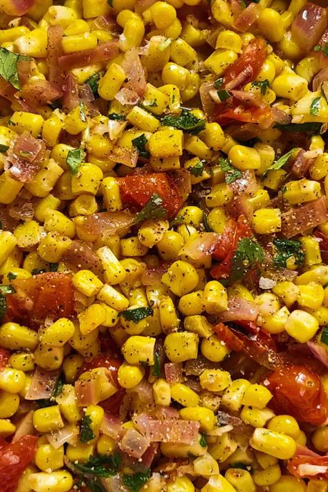 Skillet Corn Recipes, Skillet Elote Corn Recipe, Ree Drummond Street Corn Skillet, Street Corn Skillet Pioneer Woman, Smokehouse Recipes, Skillet Corn With Bacon, Honey Butter Skillet Corn Ina Garten, Cheesy Orzo, Bbq Corn