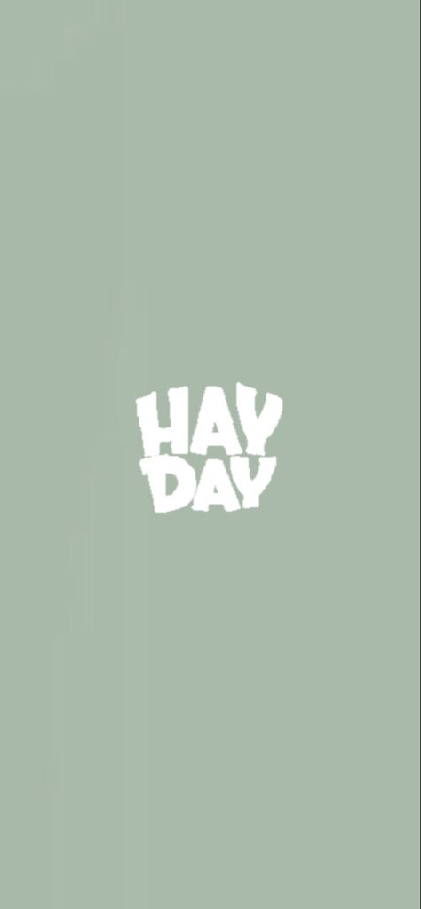 Hay Day App Icon, Hay Day Aesthetic, Hay Day App, App Icon Green, Hat Day, Hay Day, Pastel Green, Green Aesthetic, Phone Backgrounds