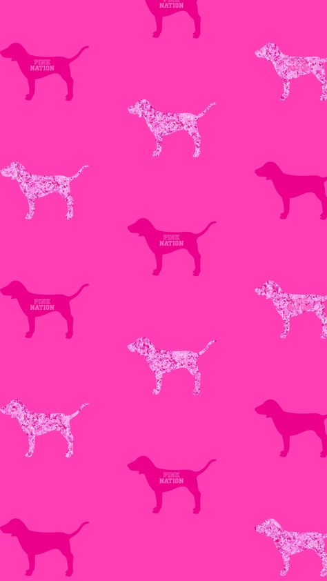 Victoria Secret Pink Vspink dog print wallpaper iPhone background 2018 Pink Wallpaper Iphone Victoria Secret, Pink Dog Wallpaper, Name Background Design, Vs Wallpaper, Victoria Secret Pink Wallpaper, Pink Nation Wallpaper, Name Background, Iphone Background Art, Dog Wallpaper Iphone