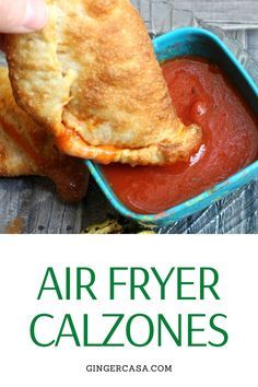 Air Fryer Recipes For Family, Air Fryer Calzones, Easy Dinner Recipes For Family Air Fryer, Dual Air Fryer Recipes, Air Fryer Meals For Family, Ninja Dual Air Fryer Recipes, Air Fryer Calzone, Quick Air Fryer Dinner, Quick Air Fryer Meals