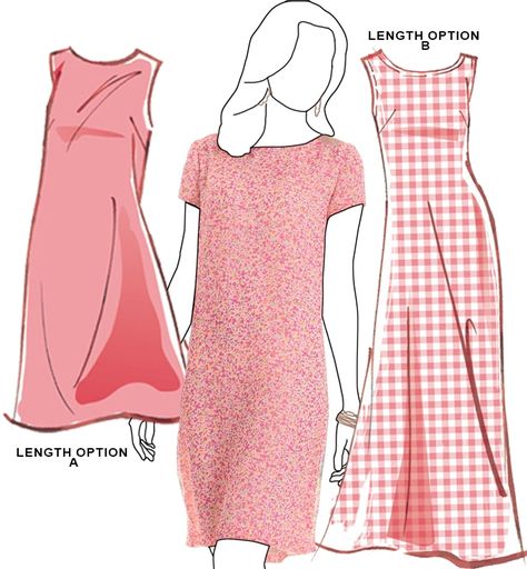 13 Easiest Dress Sewing Patterns (Reviewed for Beginners by a Dressmaker) Womens Dress Sewing Pattern Free, No Zipper Dress Pattern, Easiest Dress Pattern, Women’s Dress Sewing Patterns, Easy Summer Dress Sewing Pattern Free, Trendy Sewing Patterns Free, Easiest Dress To Sew, Free Dress Patterns For Women Pdf, House Dress Pattern Free