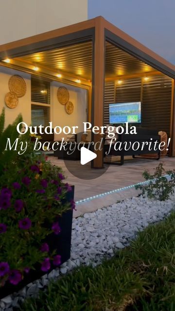 Islandgal Home Decor on Instagram: "Update on our backyard favorite! @miradoroutdoor never disappoints. #sponsored

💫Prime day is fast approaching take advantage of their beast deals for the year 7.15-7.21 with an additional 5% off the 111S model all sizes using code: ISLANDGAL5. Bundle deals also available on accessories. (Links in my bio)

💫Easy assembly 
💫Durable Takasho wood finish
💫Crank system give you full control over ventilation, sunlight and shade

#moretoenjoy 
#mirador 
#miradoroutdoor 
#111stakashopergola 
#makeyourdreamroom 
#moretoenjoy 
#patioseason 
#patiomakeover 
#patioideas 
#garden 
#gardenideas 
#pergola 
#outdooridea 
#summeressentials 
#backyardvibes 
#backyardactivities" Enclosed Pergola Ideas, Pergola Landscaping Ideas, Backyard Pergola Ideas, Pergola Patio Ideas Diy, Backyard Activities, Patio Projects, Sunroom Designs, Wood Pergola, Entertainment Area