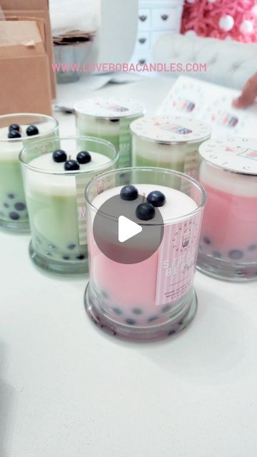 Bubble Tea Candle, Taro Boba Tea, Boba Taro, Boba Candle, Boba Tea Pearls, Bobba Tea Candle, Taro Boba, Matcha Strawberry, Trending Reels