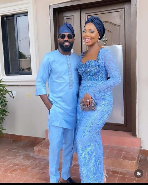 Sky Blue Asoebi, Sky Blue Asoebi Lace Styles, Blue Asoebi Lace Styles, Asoebi Lace Styles For Wedding, Blue Asoebi, Lace Styles Nigerian, Lace Asoebi Styles, Asoebi Lace Styles, Asoebi Lace