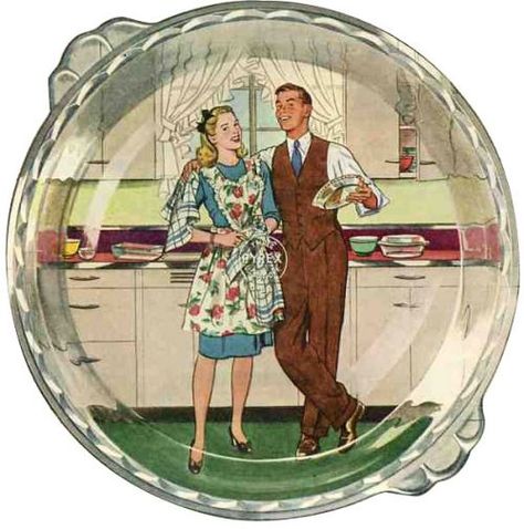 vintage pyrex advertisement 40s Kitchen, Retro Kitchens, 70s House, Vintage Housewife, Happy Housewife, Retro Renovation, Retro Housewife, Vintage Kitchens, Domestic Goddess