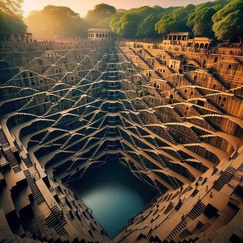 Vedic Physics and Mathematics | Without knowledge of geometry, mathematics, physics, engineering, can  it be possible  | Facebook Chand Baori, Community Gathering, Physics And Mathematics, 1000 Years, Water Sources, Rajasthan India, Beautiful One, Geometry, Physics