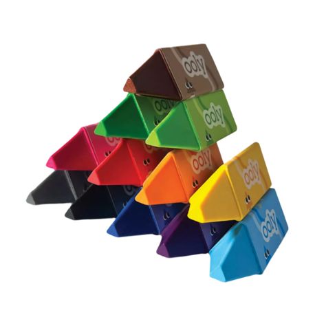 These big crayons are so genius! Their jumbo size makes it easy for small hands. They’re a great tool to help children work on their motor skills and, even better, they don’t break easily! This set of 12 crayons are triangle shaped, which makes for a comfortable grip and prevents them from rolling off a desk or table. The super smart design of these safe, nontoxic crayons makes them a must-have for every art bin! • Set of 12 jumbo crayons • Crayons feature a triangular shape • Triangular shapes Jumbo Crayons, Art Bin, Santa Letters, Crayon Set, Working With Children, Smart Design, Triangle Shape, Small Hands, A Desk