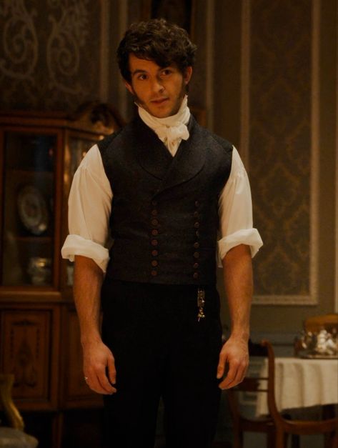 Bridgerton Outfit Ideas, Outfit Ideas Male, Period Drama Men, Jonathan Bailey, Novel Characters, Period Movies, Julia Quinn, Roll Up Sleeves, Period Dramas